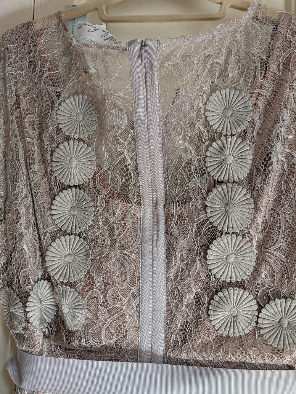 Anthropologie Cocktail Dress With Lace - Picture 5 of 7